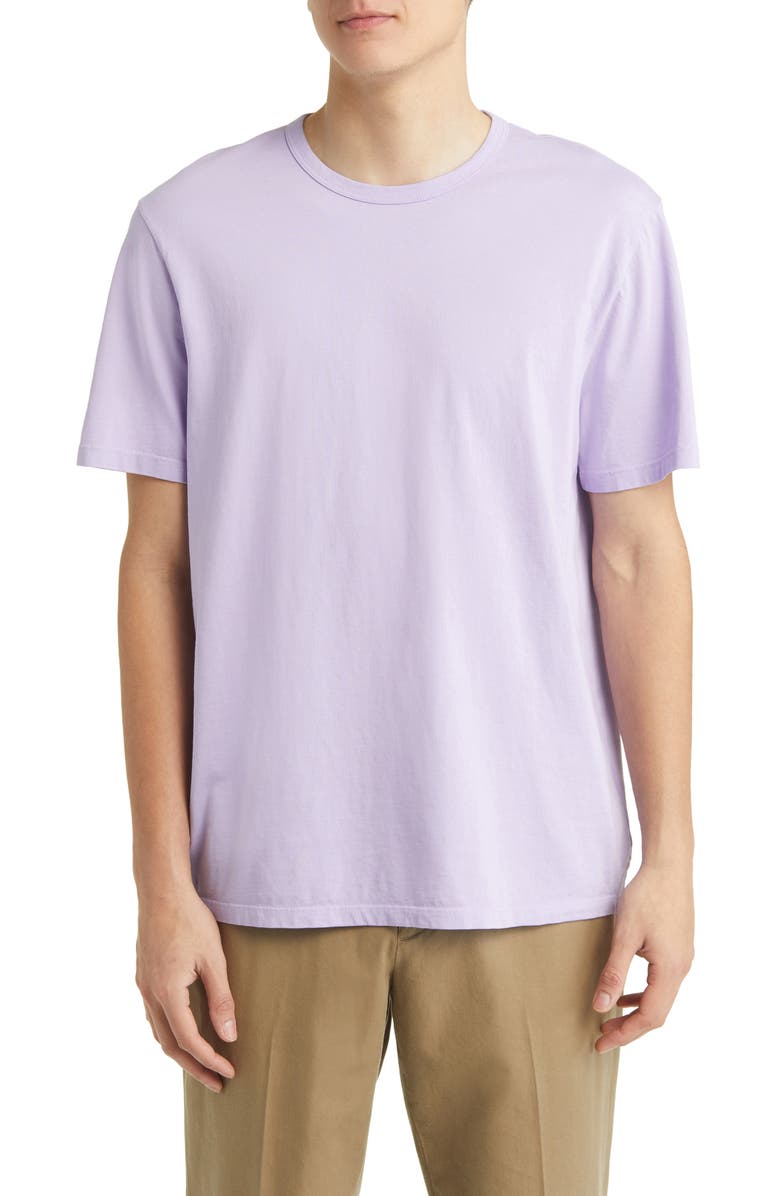 Vince Solid T-Shirt, Main, color, Washed Wild Iris