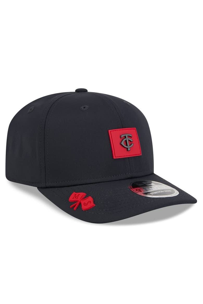 Men's New Era  Navy Minnesota Twins 2026 Clubhouse 9SEVENTY Adjustable Hat, Alternate, color, Navy