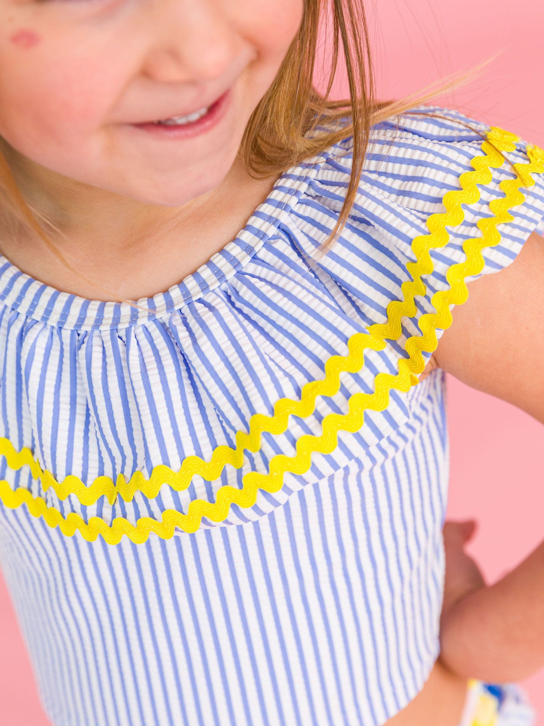 RuffleButts UPF50 Ric Rac Ruffle Tankini | Nordstrom