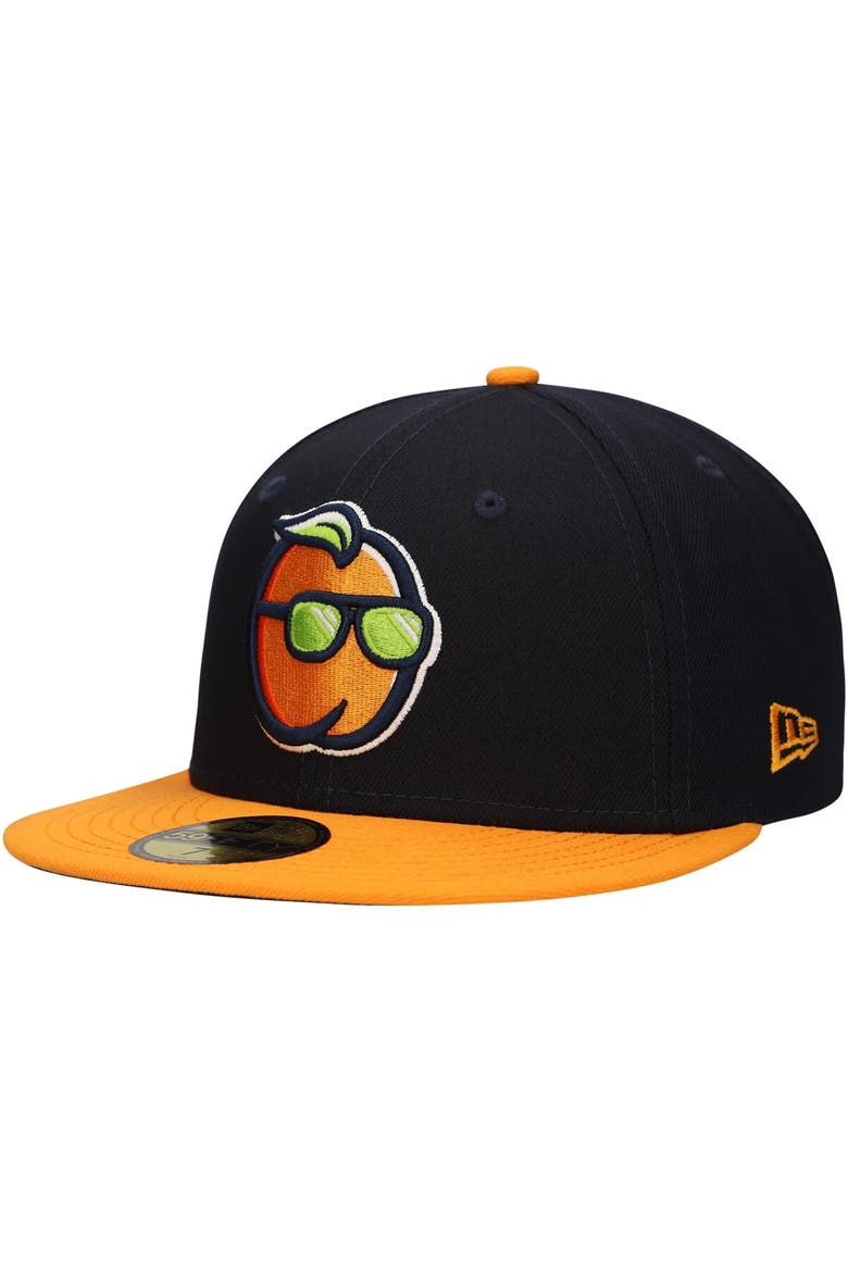 Men's New Era Navy Duraznos de Roma Copa de la Diversión 59FIFTY Fitted Hat, Main, color, Navy