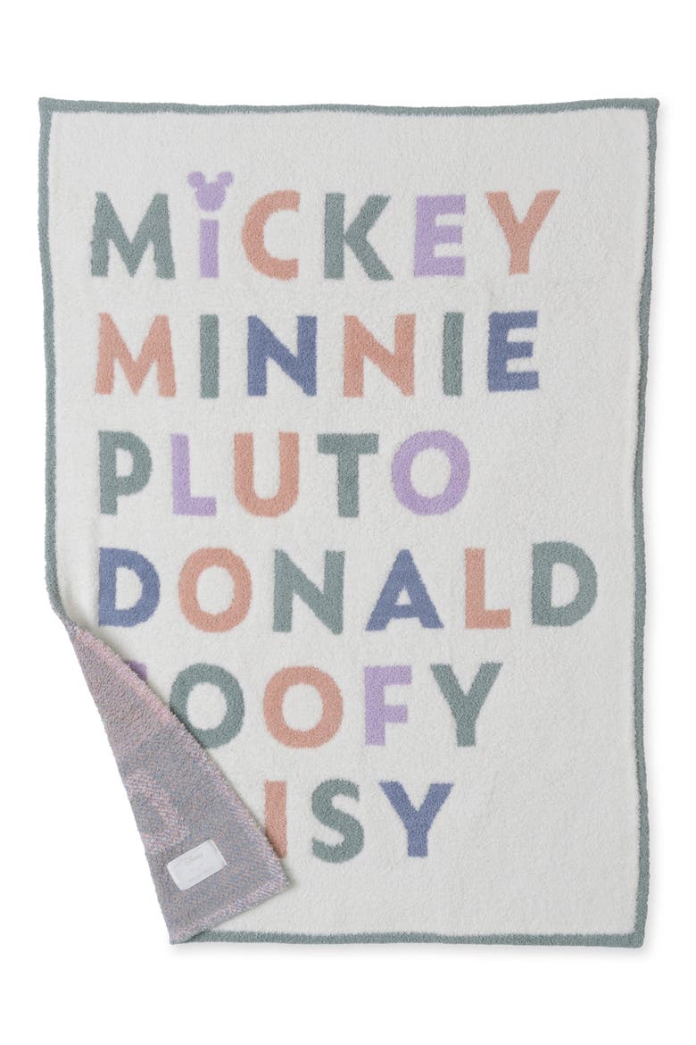 x Disney Mickey & Friends CozyChic® Stroller Blanket, Alternate, color, CREAM MULTI