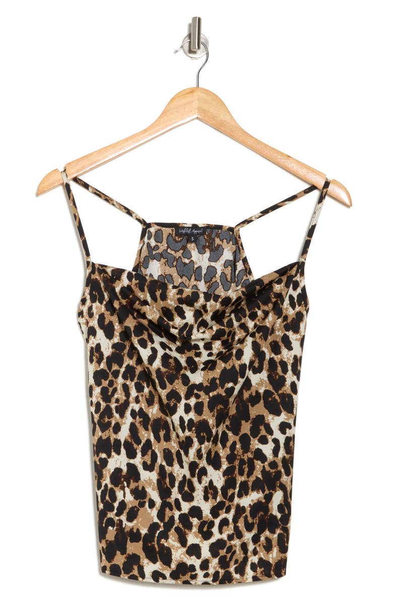 WISHLIST Cowl Neck Camisole, Alternate, color, Grey Multi