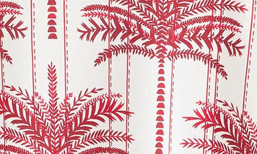 Next Palm Tree Print Cotton Maxi T-shirt Dress In Multi