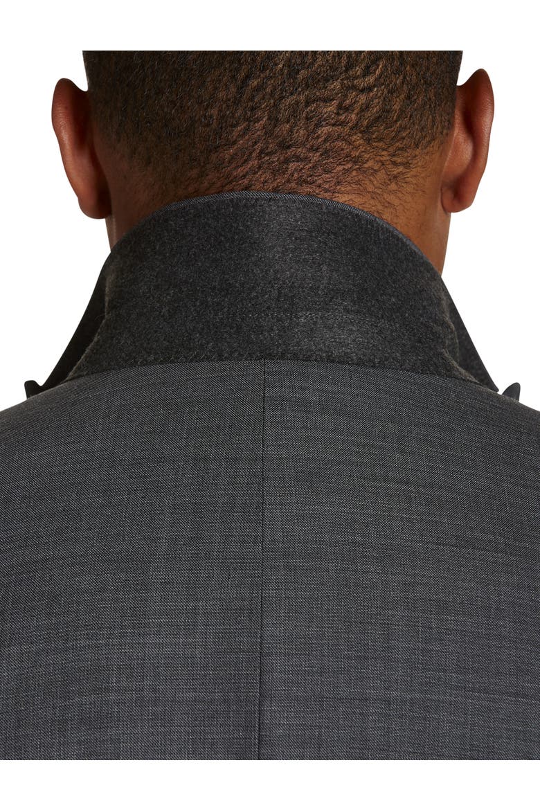 Big & Tall Performance Stretch Suit Jacket, Alternate, color, GREY
