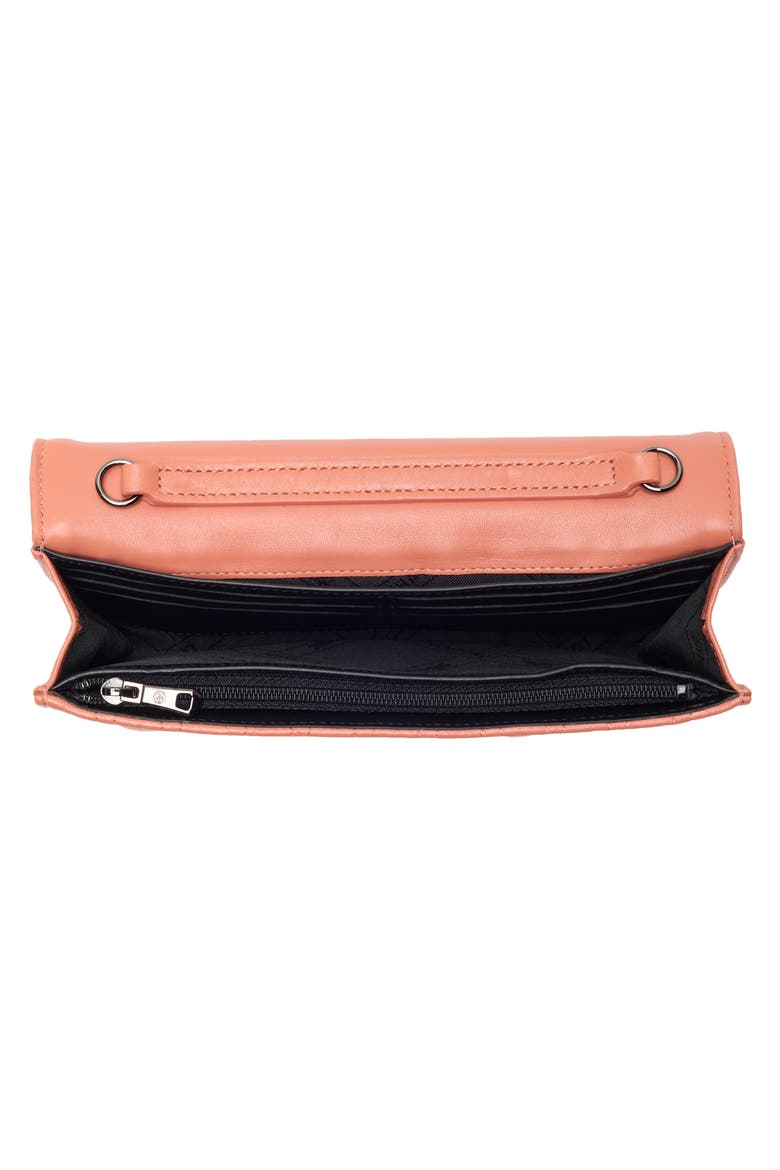 Brio Quilted Leather Wallet on a Chain, Alternate, color, BLUSH