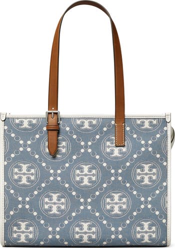 ★Tory Burch★Best★デニム★T Monogram tote★バッグ Tory Burch Small T Monogram Denim Tote | Nordstrom