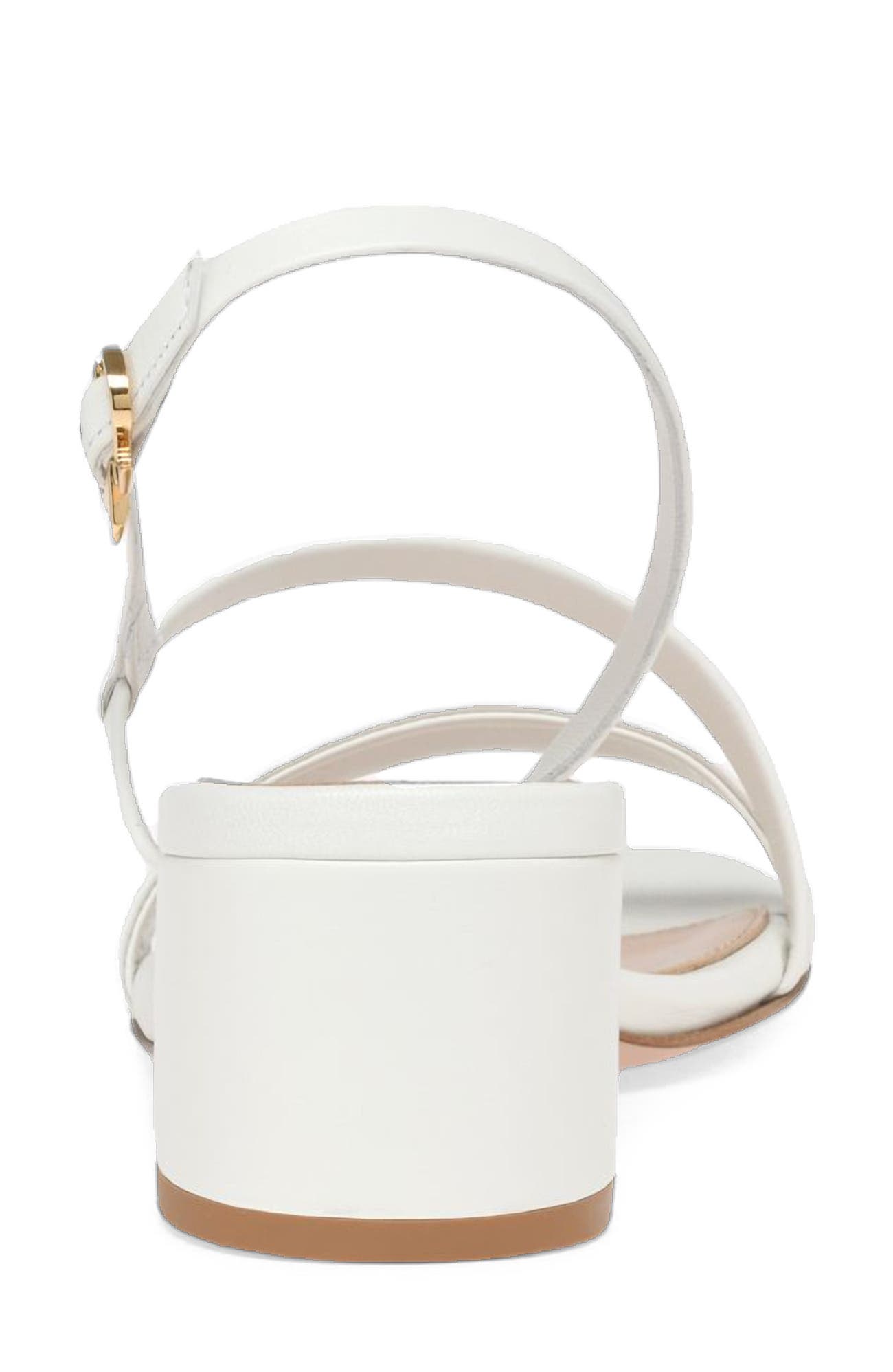 Betsey Sandal, Alternate, color, White Nappa