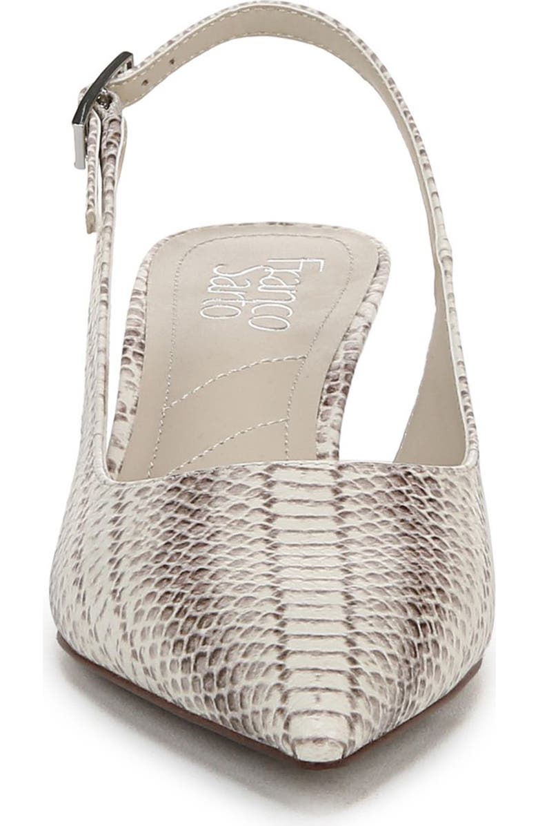 Franco Sarto Kate Slingback Kitten Heel Pump, Alternate, color, Grey