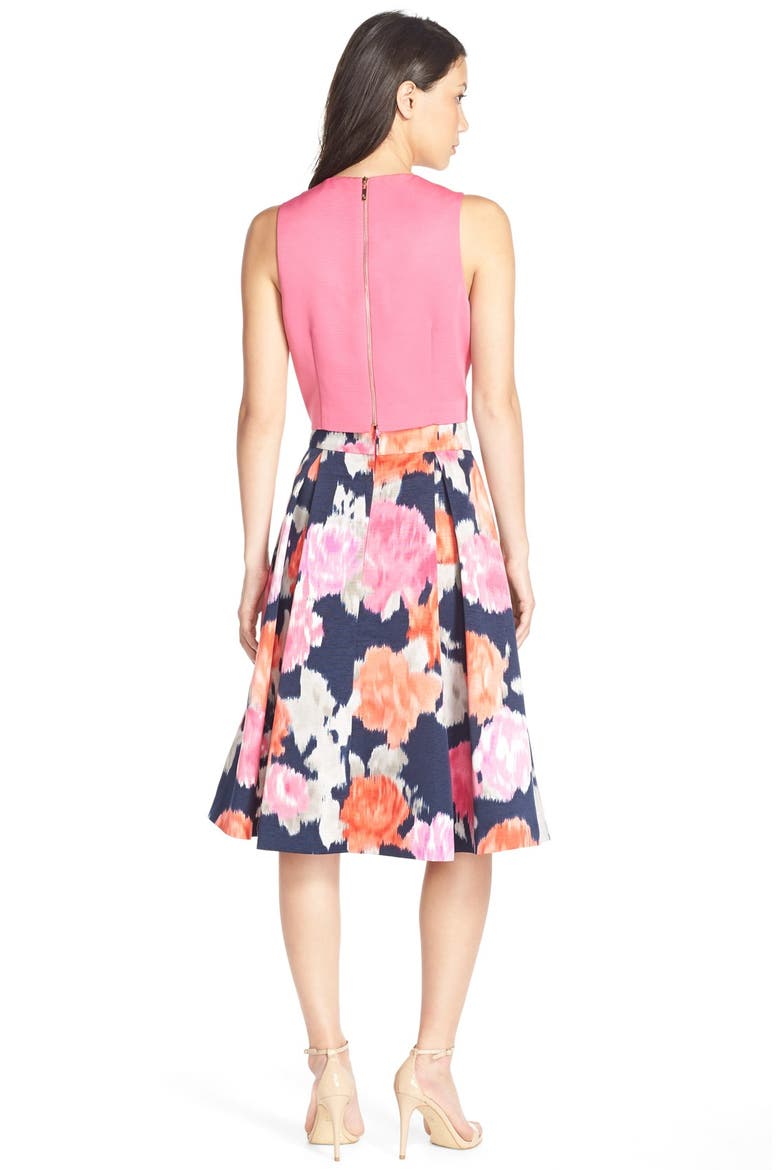 Embellished Faille Top, Alternate, color, PINK
