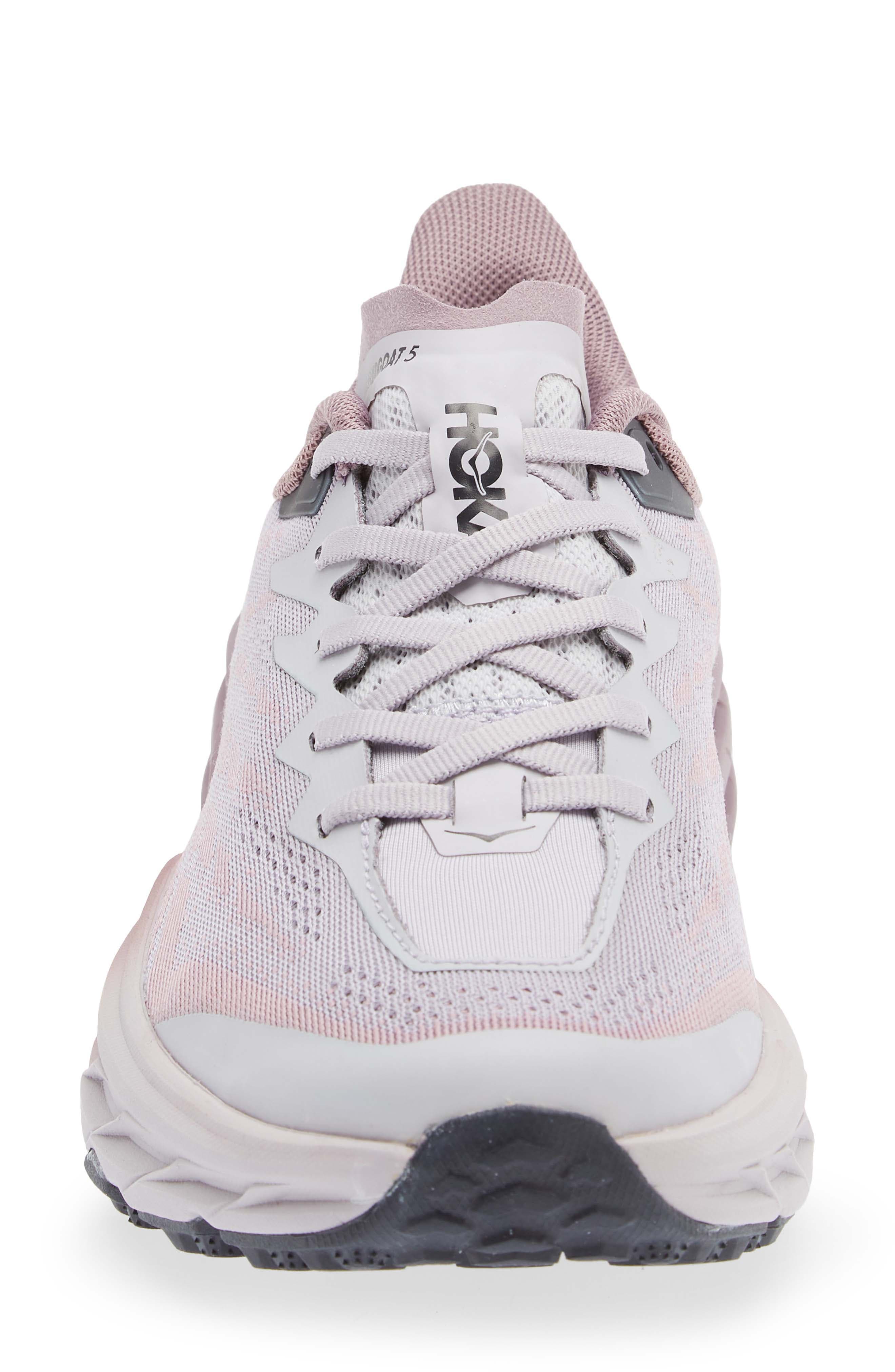 HOKA Speedgoat 5 Trail Running Shoe, Alternate, color, Elderberry / Lilac Marble