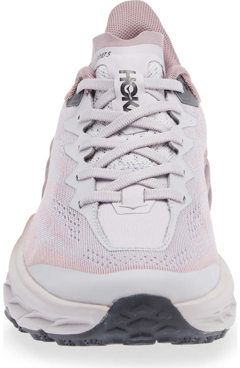 HOKA Speedgoat 5 Trail Running Shoe, Alternate, color, Elderberry / Lilac Marble