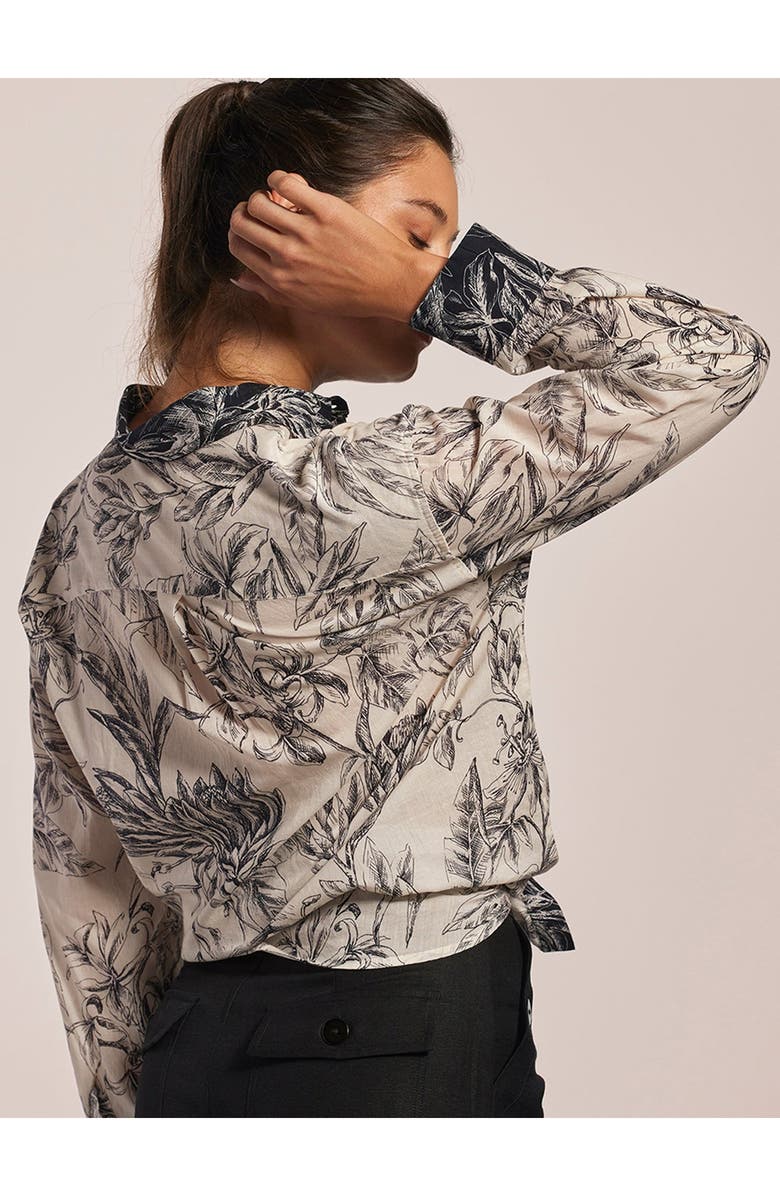 Tori Richard Gingerly Laila Top, Alternate, color, Magnolia