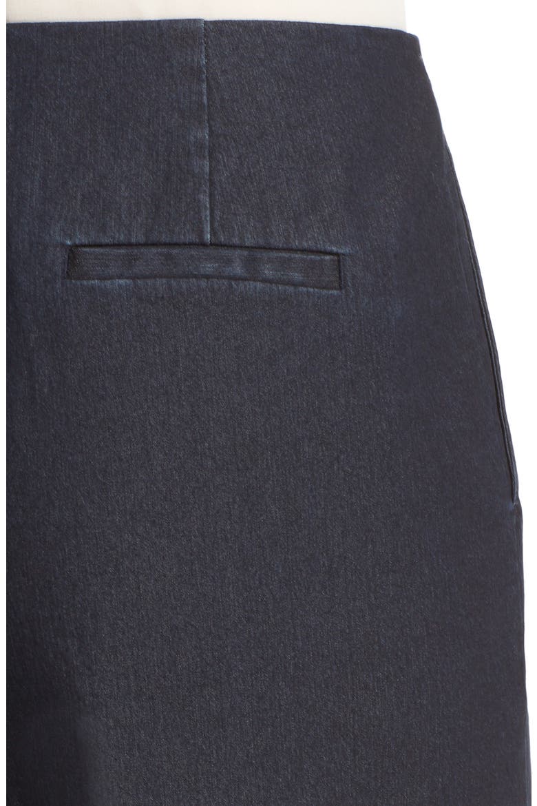 Morton Denim Culottes, Alternate, color, INDIGO
