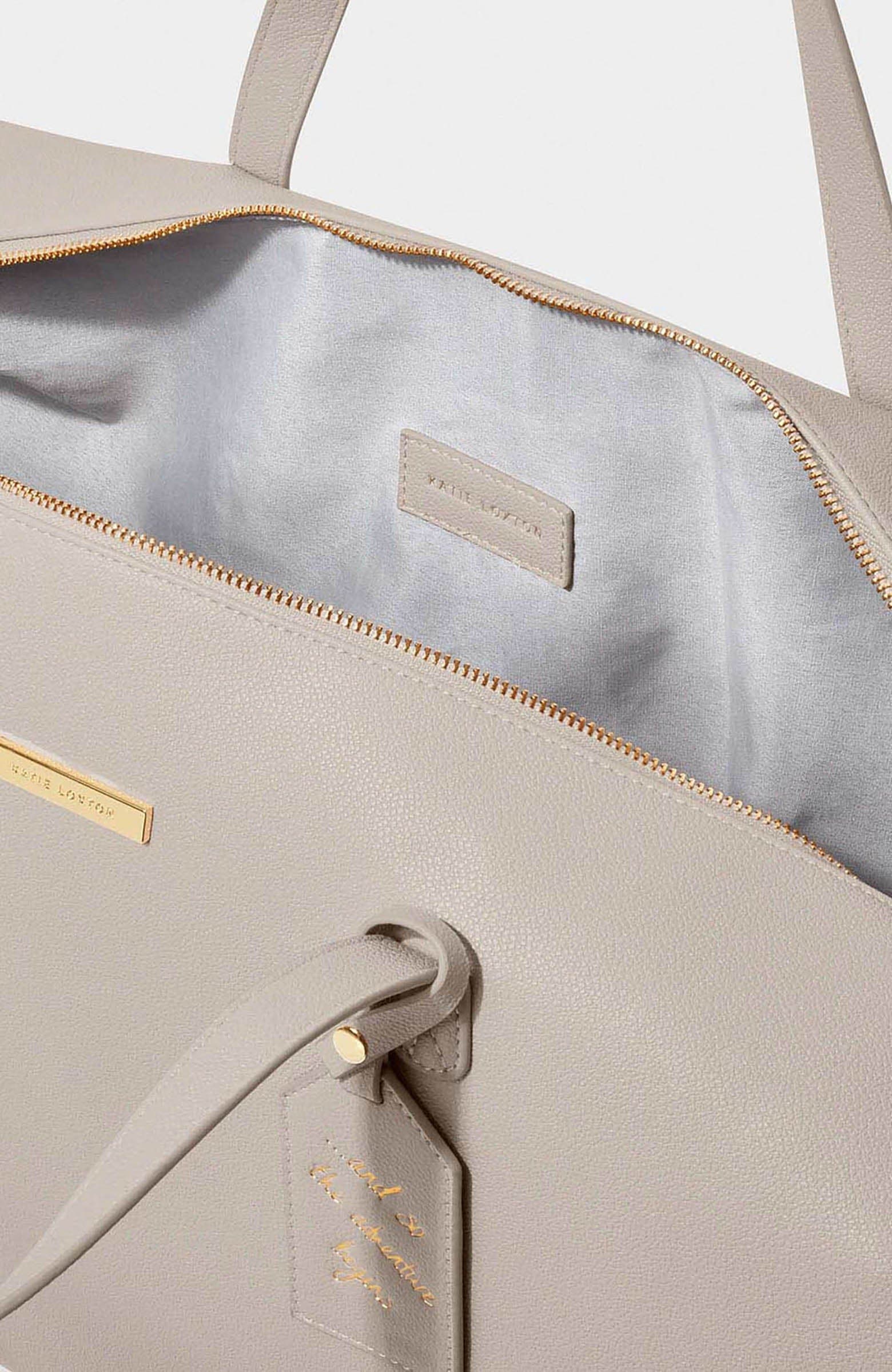 Katie Loxton Weekend Holdall Bag, Alternate, color, Taupe