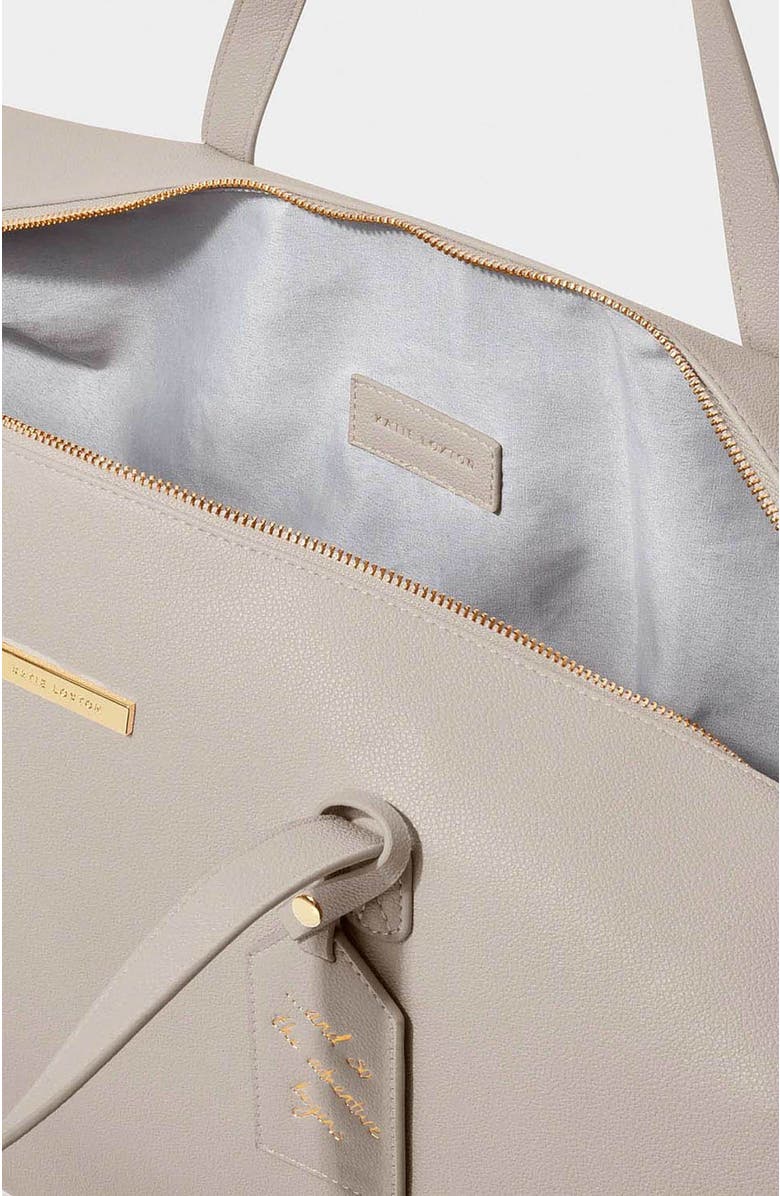 Katie Loxton Weekend Holdall Bag, Alternate, color, Taupe