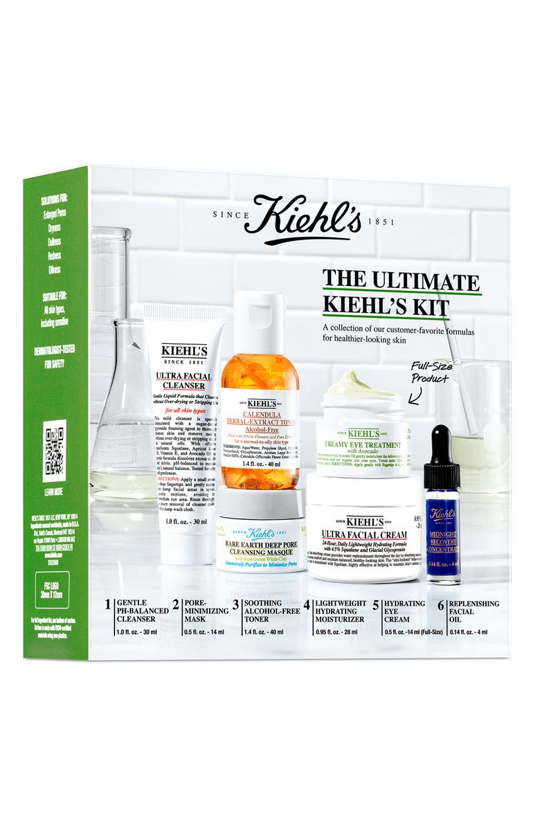 Kiehl's Since 1851 Ultimate Skin Care Set $84 Value, Alternate, color,