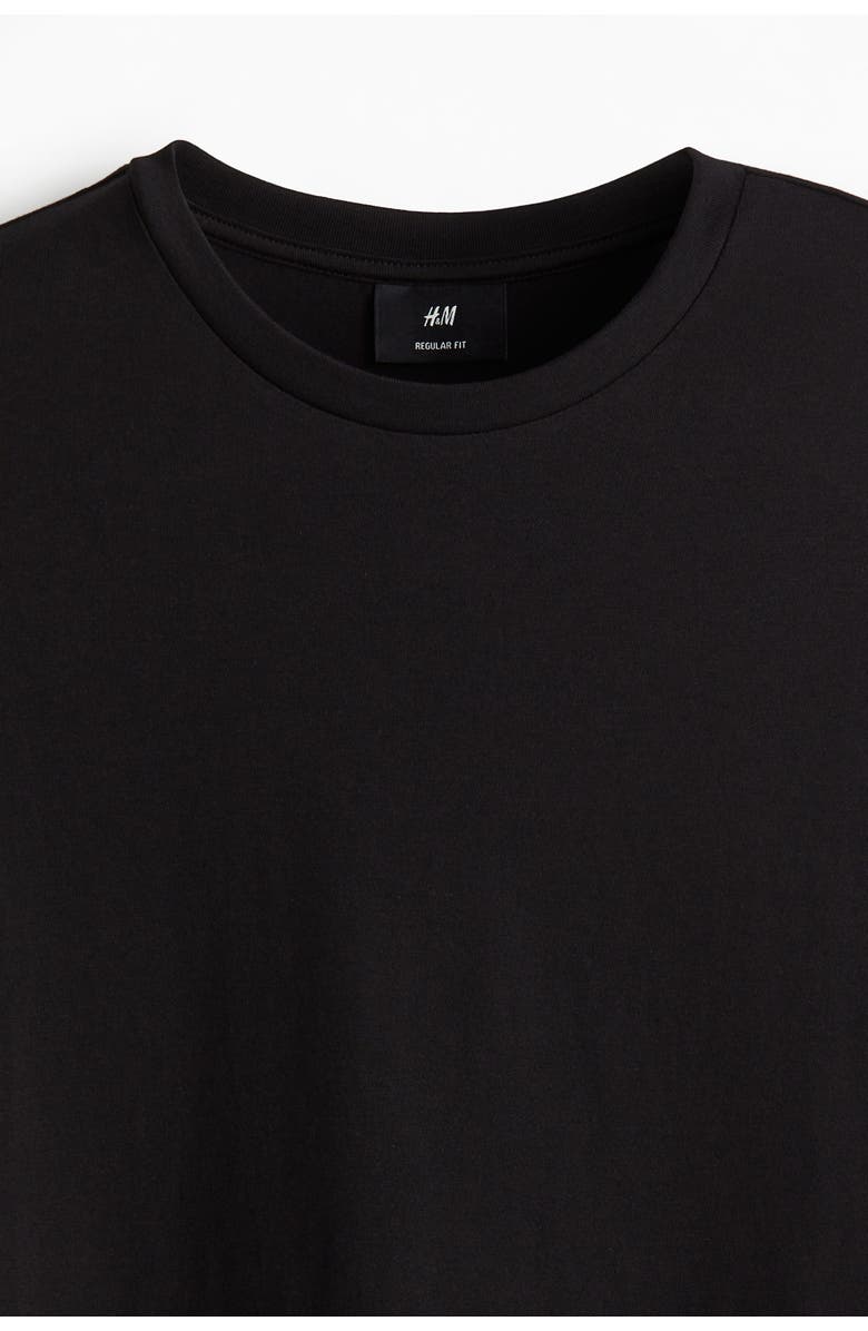 H&M 5-pack regular fit t-shirts, Alternate, color, 