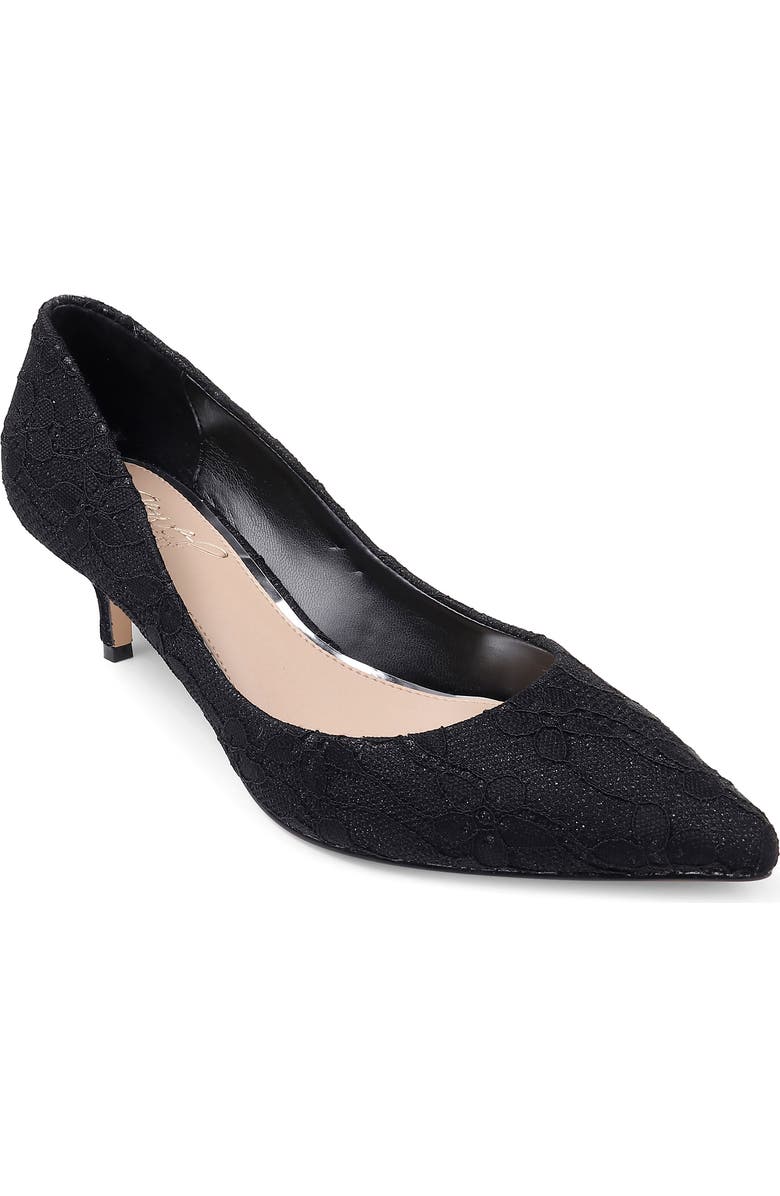 Jewel Badgley Mischka Royalty Kitten Heel Pump, Main, color,