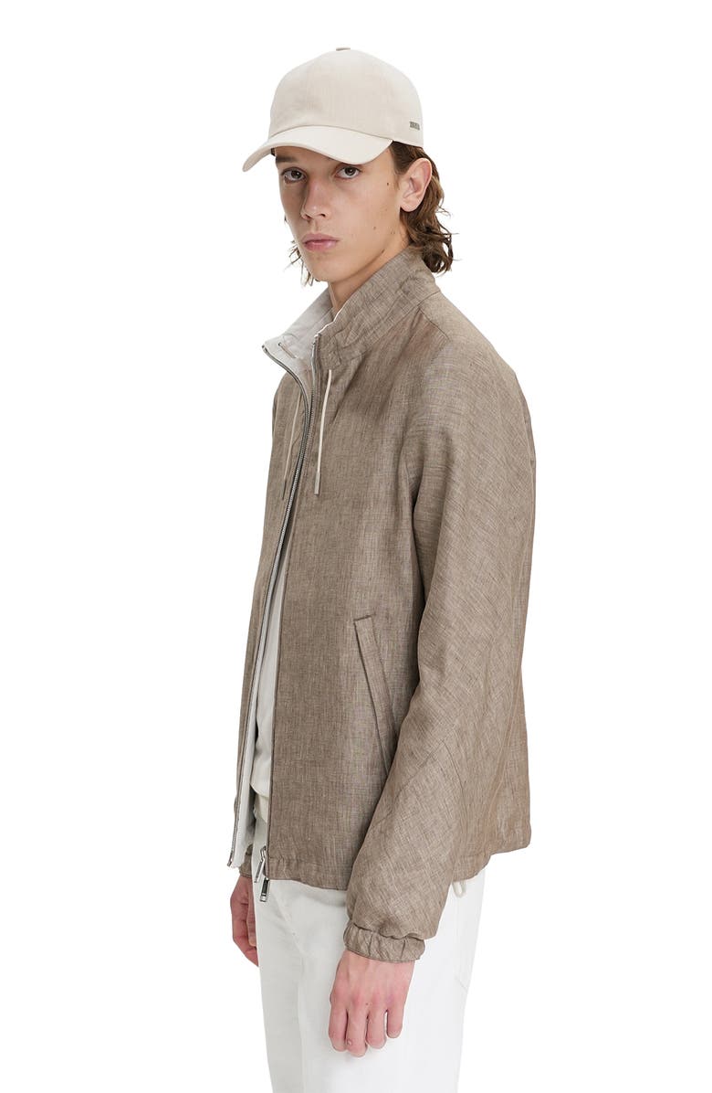 ZEGNA Linen Baseball Cap, Alternate, color, 