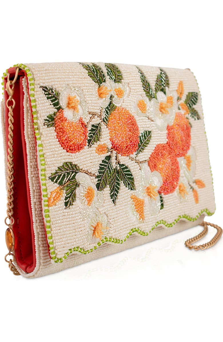 Mary Frances Accessories Sun Kissed Crossbody Handbag, Alternate, color, Ivory