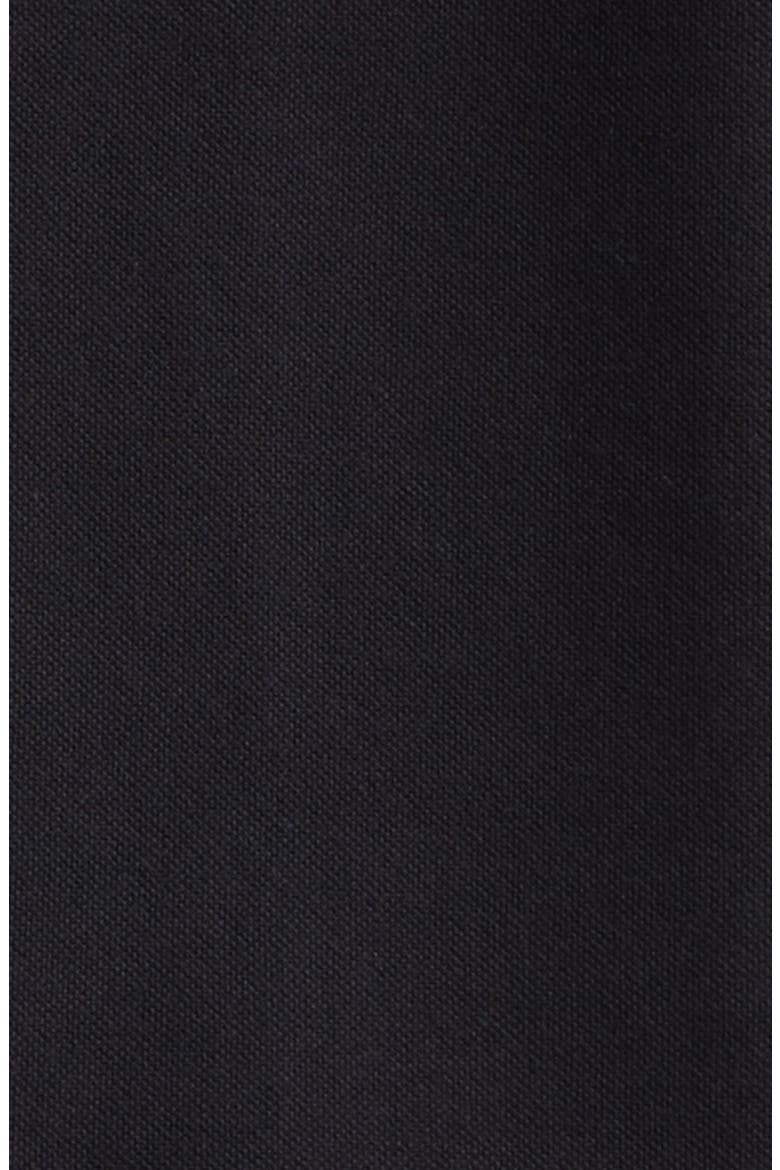 Compass Patch Cotton Piqué Polo, Alternate, color, BLACK