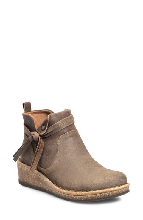 Vaughn Distressed Suede Bootie