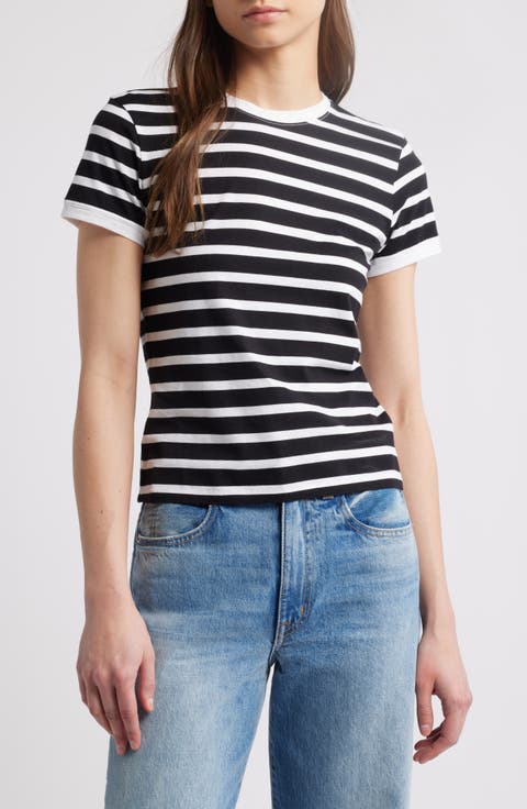 Stripe Pima Cotton Baby Tee