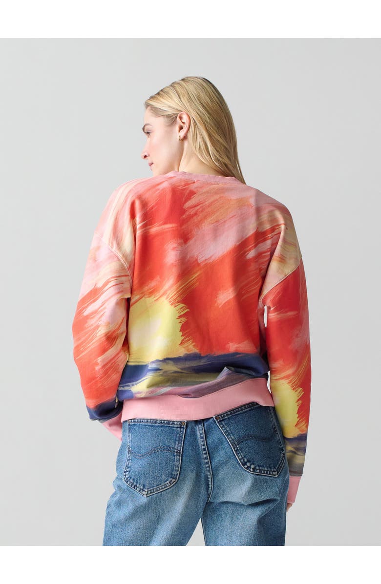 Lingua Franca Sunset Sweatshirt, Alternate, color, 