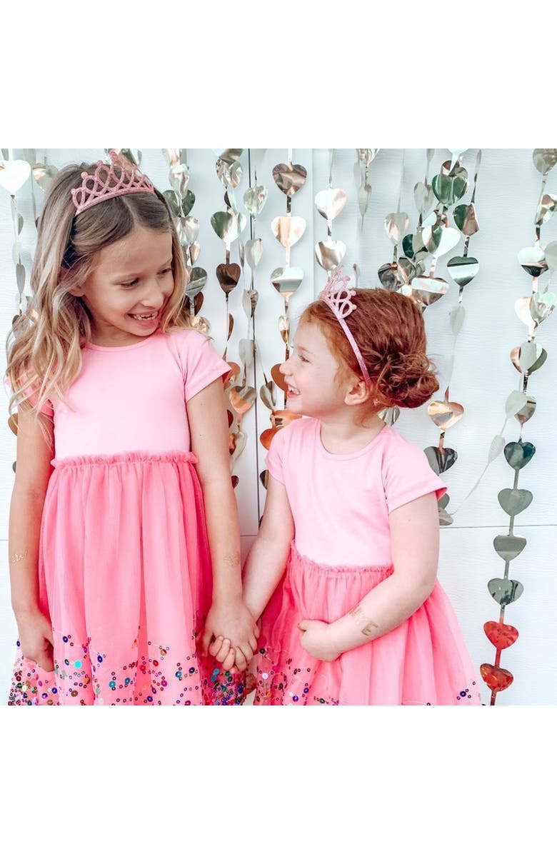 Sweet Wink Pink Tiara Headband, Alternate, color, Pink