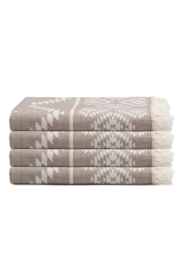Turkish Cotton Hand Towel Bundles, Alternate, color, Sage Green