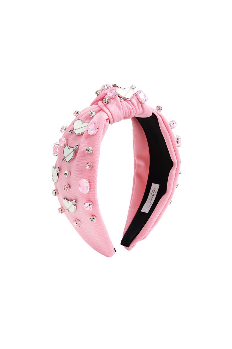 Pink Gemstone Women's Headband, Main, color, Ballet Pink
