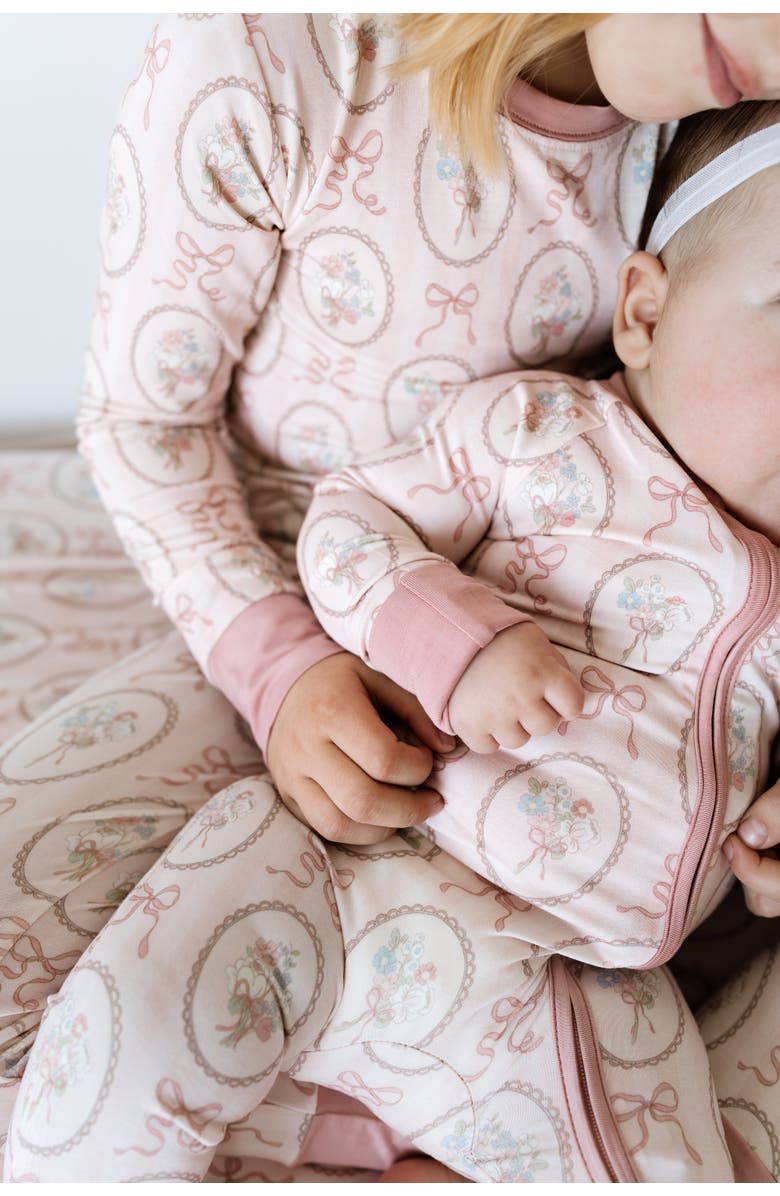 In My Jammers Blaire Two Piece Sleepwear Set, Alternate, color, Light Pink