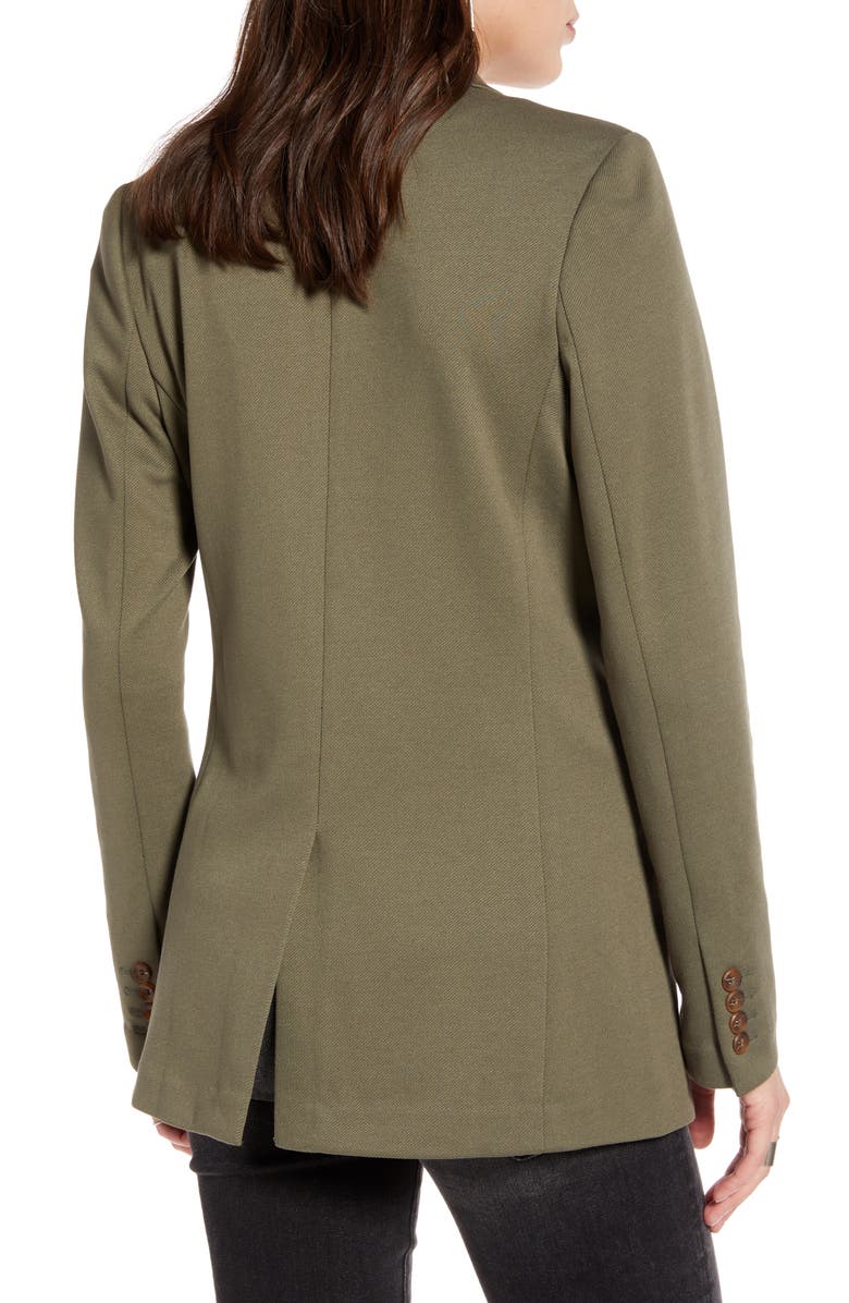 Treasure & Bond Long Knit Blazer, Alternate, color, 