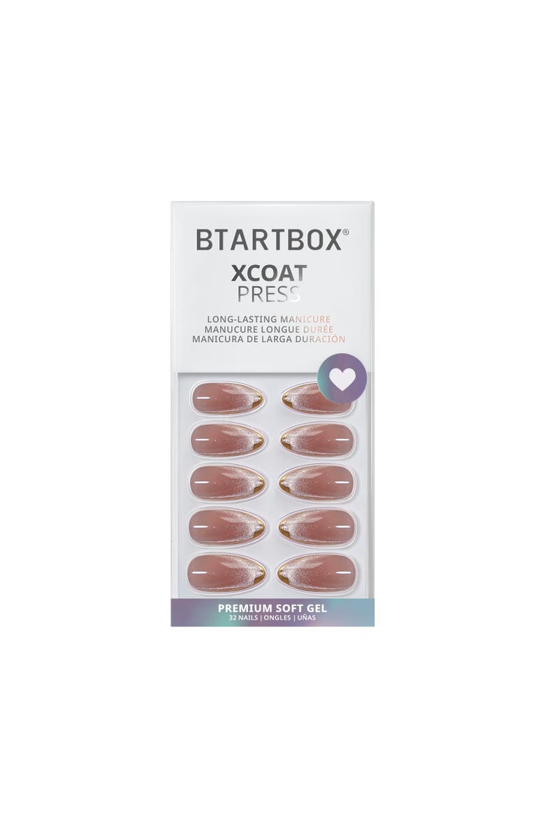 Press-on Nails Almond Nail Set, Alternate, color, Knightshield