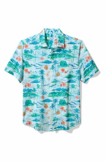 Bahama Coast Playa Grande IslandZone® Short Sleeve Button-Up Shirt