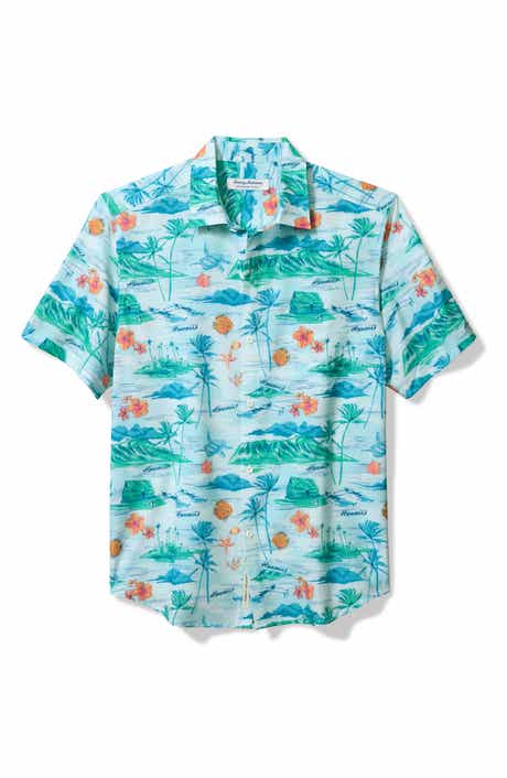 Bahama Coast Playa Grande IslandZone® Short Sleeve Button-Up Shirt