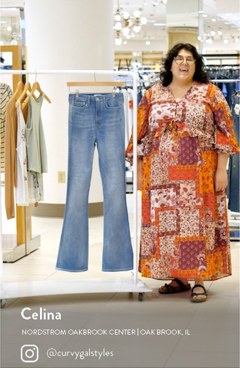 High Waist Skinny Bootcut Jeans, sales video thumbnail