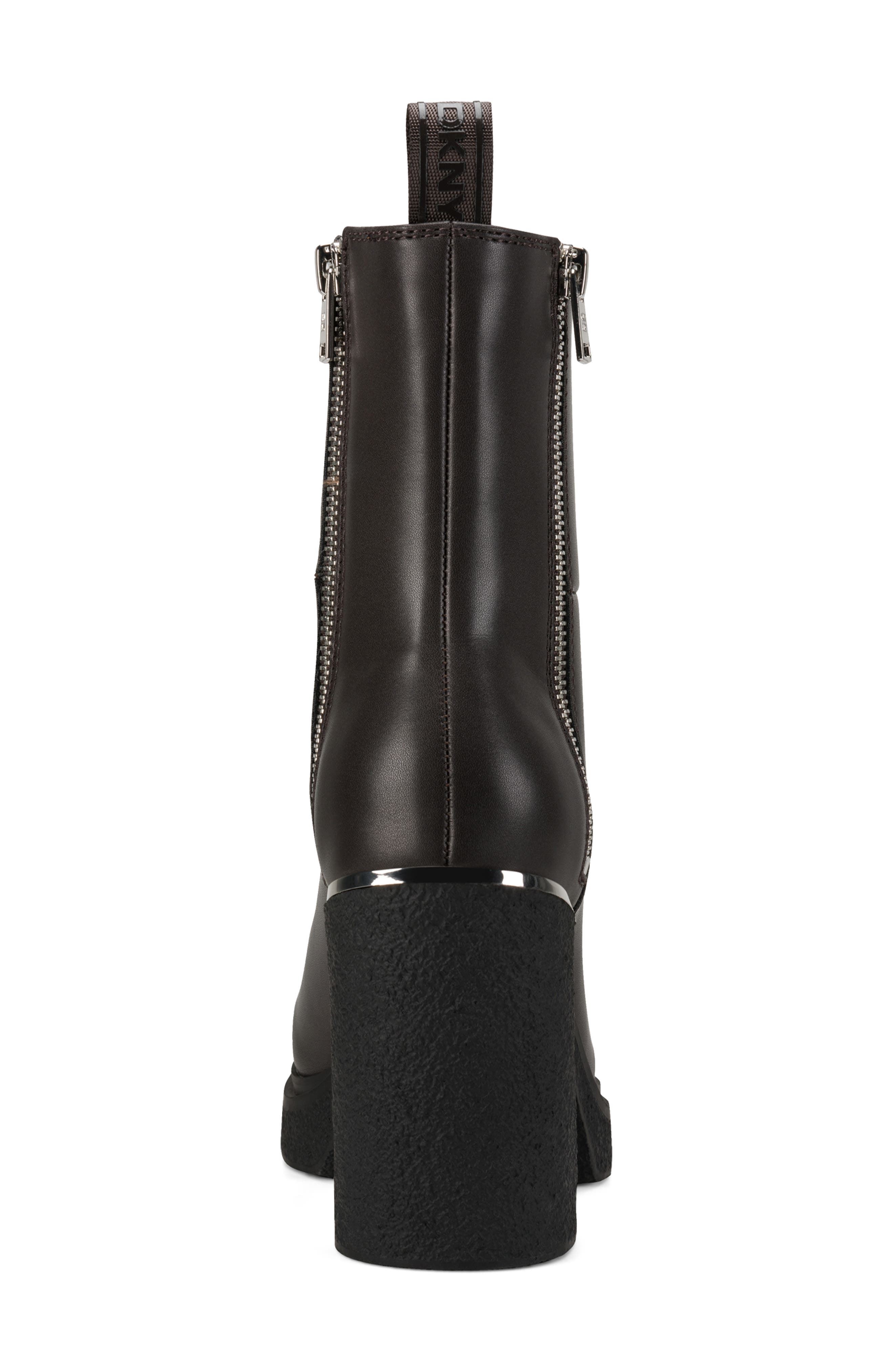 DKNY Talley Platform Bootie, Alternate, color, Brown