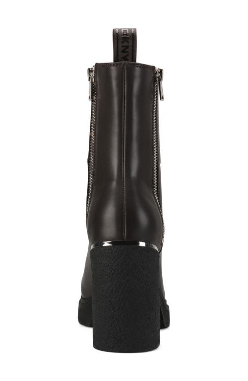 Dkny Talley Platform Bootie In Black