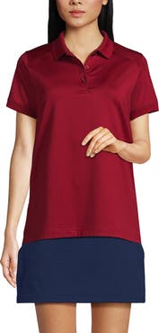 Lands' End School Uniform Young Short Sleeve Rapid Dry Polo Shirt