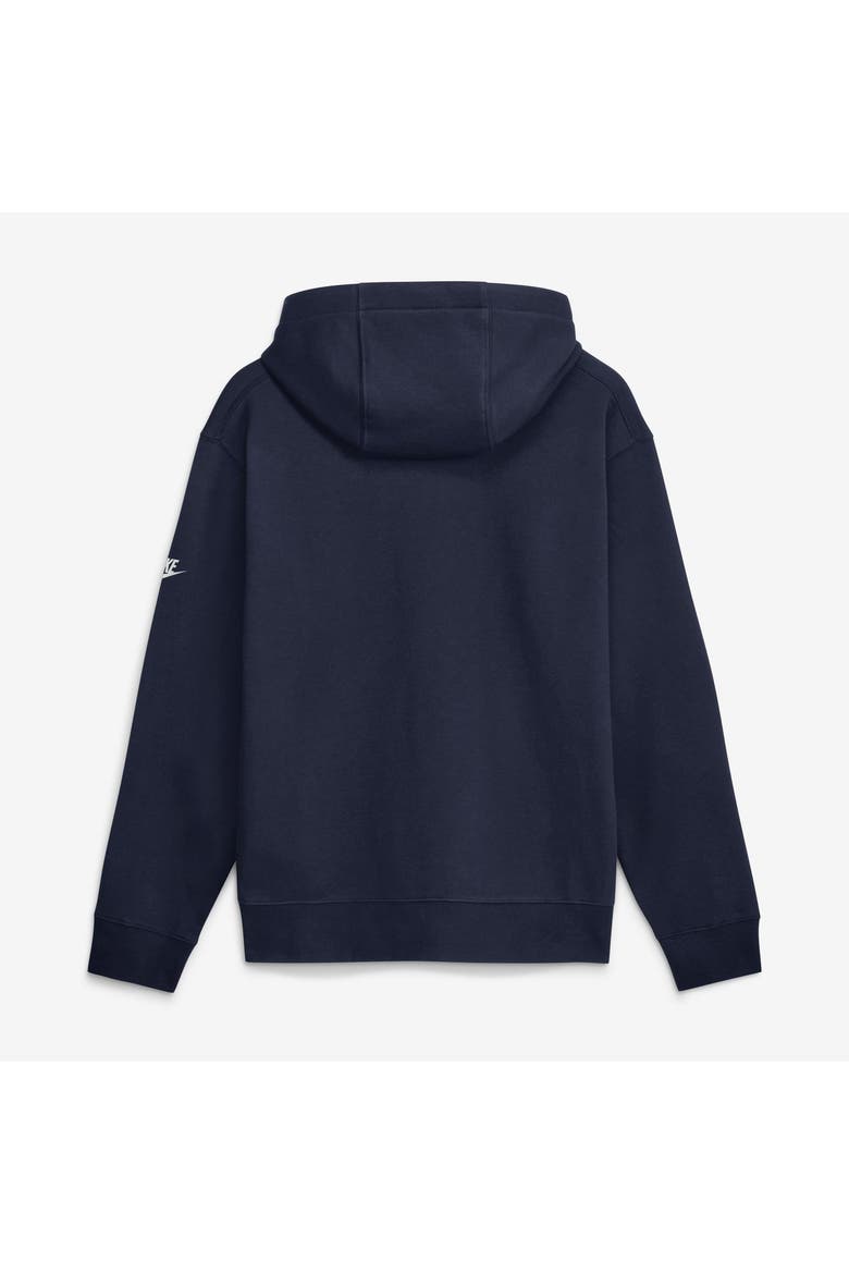 Men's Nike  Navy New York Giants Short Pass Rewind Club Fleece Hoodie, Alternate, color, Navy