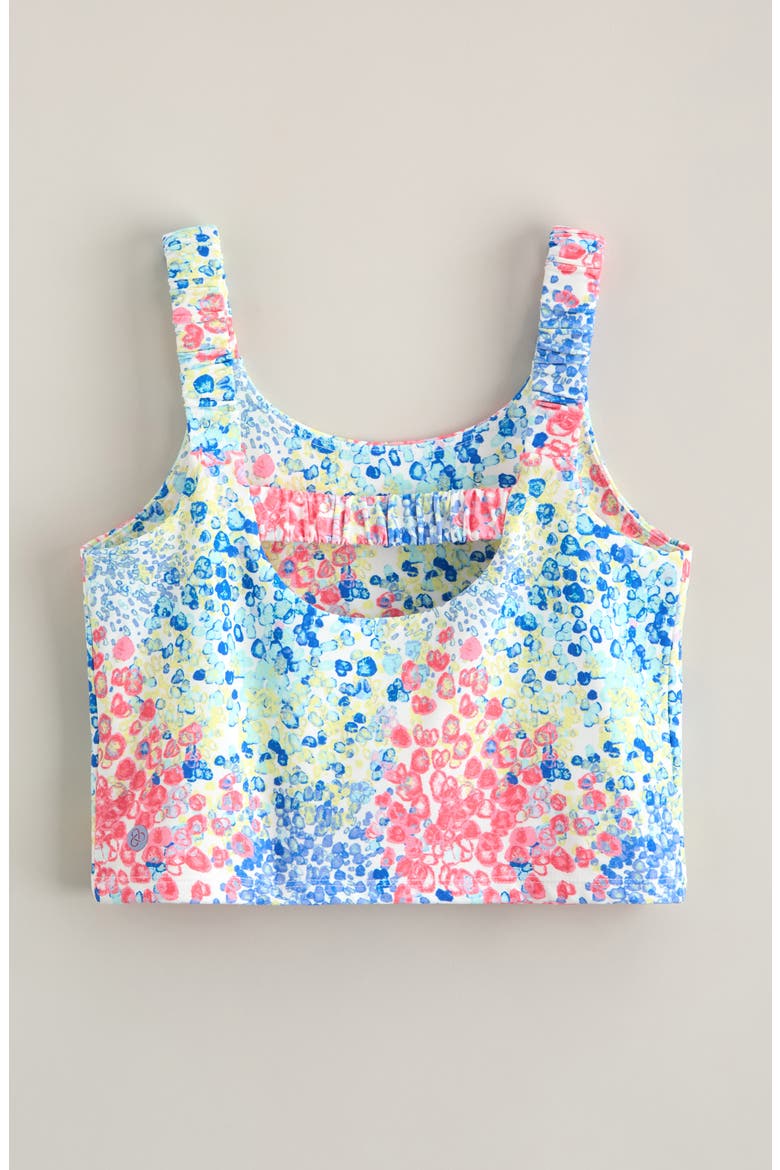 Kids' Play Date Cropped Tank, Alternate, color, YELLOW FROST PEBBLE