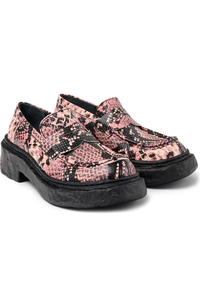 CAMPERLAB Vamonos Penny Loafer, Main, color, Pink Multi