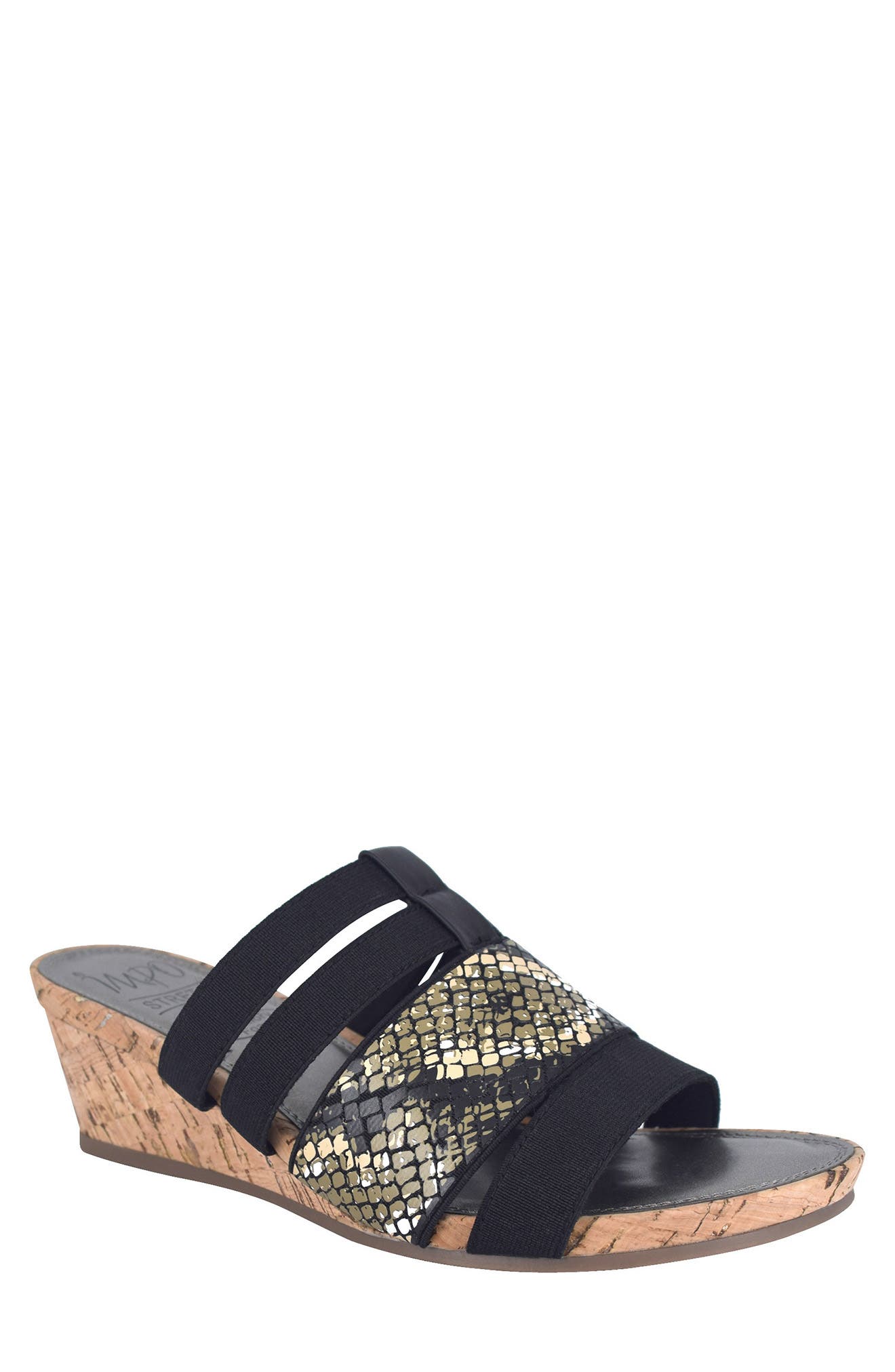 Impo Emberly Strappy Cork Platform Wedge Sandal, Main, color, 