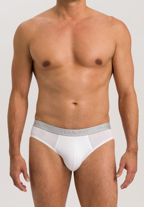 Hanro Cotton Essentials 2-pack Cotton Briefs In White