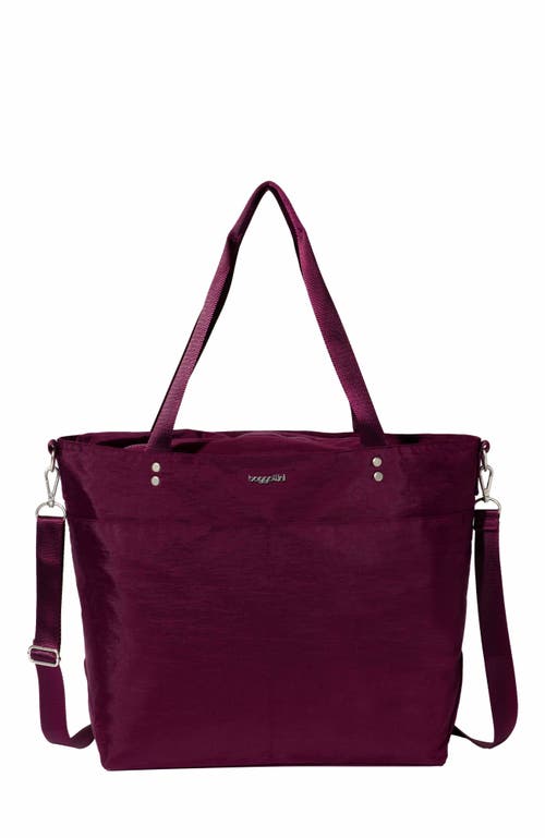BAGGALLINI Large Carryall Weekender Tote Bag in Mulberry at Nordstrom