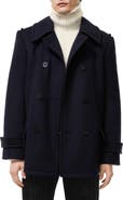 Burberry Wool Cashmere Pea Coat