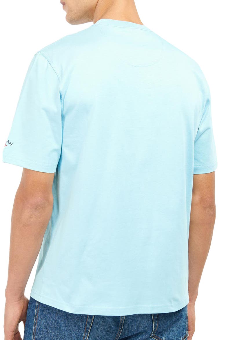 x Noah Duck Graphic Tee, Alternate, color, SKY BLUE