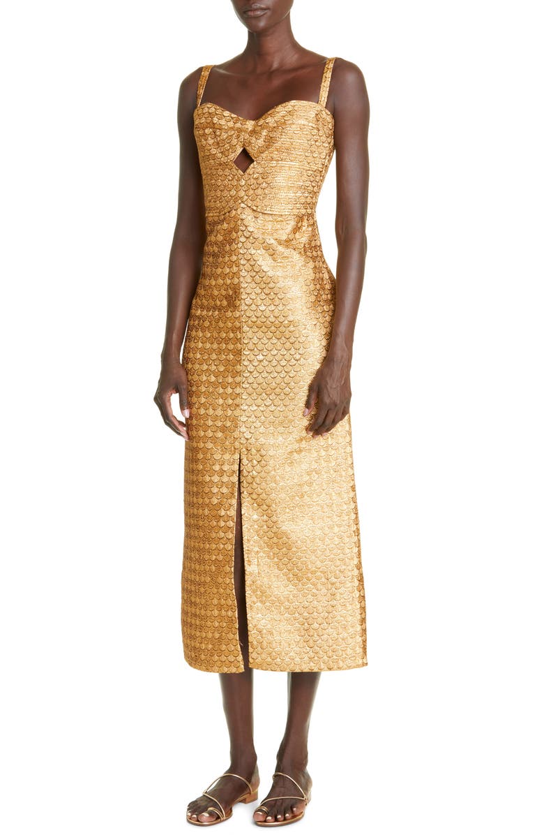 Johanna Ortiz Ideal Universe Cutout Dress, Alternate, color,