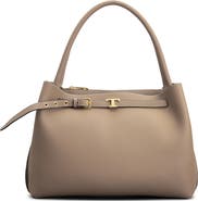 Tod's Small T Timeless Leather Top Handle Bag